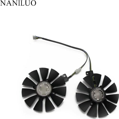 87MM Cooler Fan For ASUS GTX1060 1070 Ti RX 470 570 580 Graphics Card T129215SU PLD09210S12HH 28mm Cooling Fans