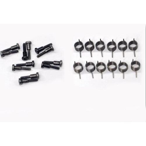 24 Pieces Heng Long 3899A-1 Steering Arm Screws/Torsion Spring Spare Parts for 1/16 Henglong China 99A RC Tank Model