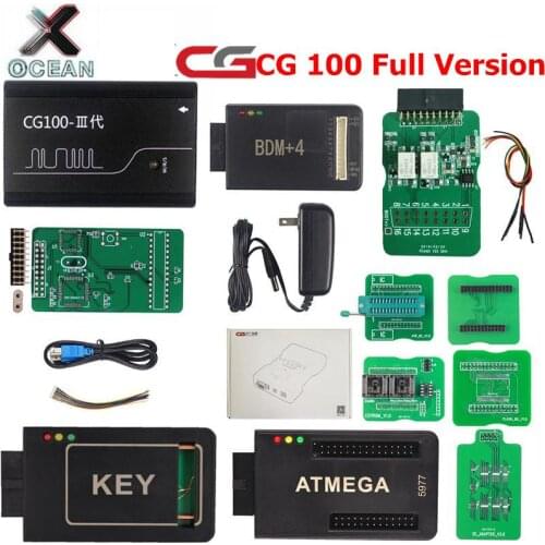 High quality CGDI CG100 with Key/CAN/ATMEGA Adapter Full version CG 100 Airbag Reset Device All Function of Renesas SRS