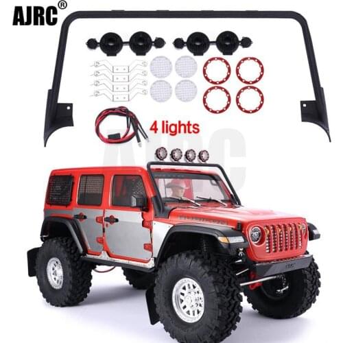 1/10 RC car AXIAL SCX10 III JEEP Wrangler roof arch lamp holder spotlight lamp holder Bracket