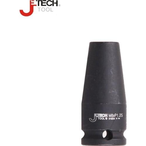 Jetech 1pc 10mm 1/2" dr. impact socket for protruding head screws size M6xP1.0 M7xP1.0 M8xP1.25 M10xP1.25 M10xP1.5 M12xP1.25
