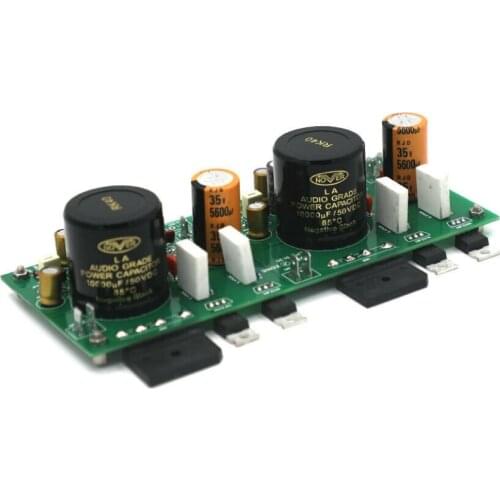 2 Way Independent Outputs Ultra Low Noise Linear Power Supply Board For Audio