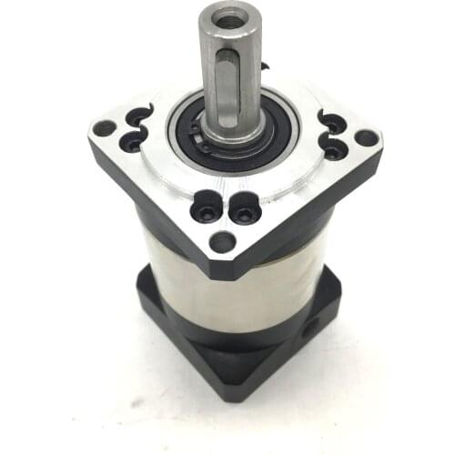 7:1 speed ratio 7 NEMA52 7Arcmin planetary reducer 6000rpm 24mm Input Gearbox Reducer For 130MM Stepper Motor High Precision
