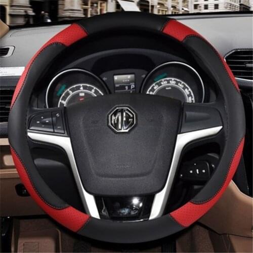 Car Steering Auto Wheel Cover Massage Auto Steering Wrap Anti-wear 38cm/15in free shipping opel astra cubre volante auto superb