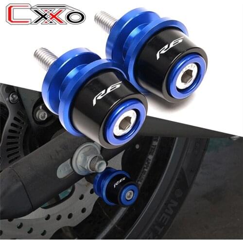 Motorcycle Alumnium Swingarm Spools Slider Stand Screws For Yamaha YZFR6 yzf-r6 YZF R6 2000-2021 2020 2019 2018 2017