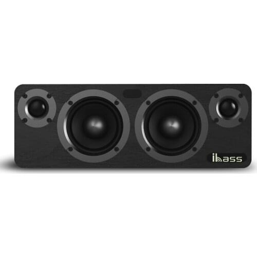 HD Audio Bluetooth Speaker 80W Bookshelf TV Louderspeaker Home Computer Music Player SPDIF Wood Speakers Built-in TI3116 Chip