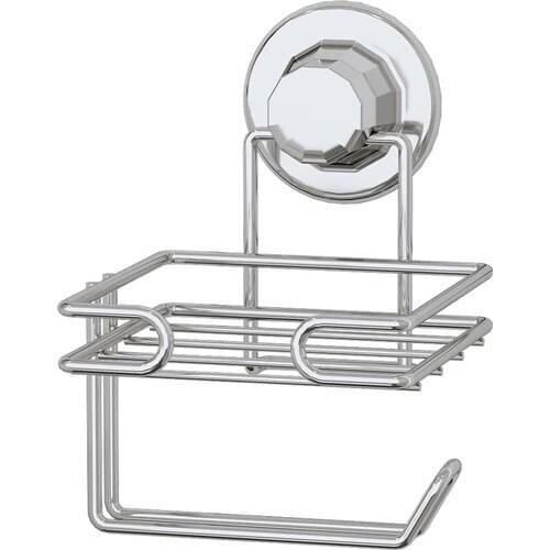 TOILET PAPER HOLDER CHROME Techno-wire VACUUM BACKUP