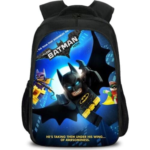 Kids Cartoon Ninjago Backpack New Children Teenagers School Rucksack For Girls Boys School Bags Mochila