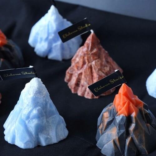 DIY Korean scented candle mold Three-dimensional iceberg shape Handmade candle diy material