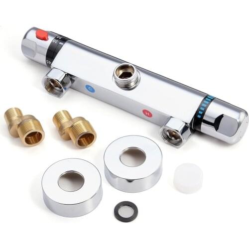 Shower Water Temperature Control Valve Thermostatic For Wall Mixer For Bathroom Hot And Cold Shower Valve