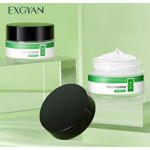 Cocoa molecular peptide elastic eye cream improve the black eye circle moisturizing eye cream eye care