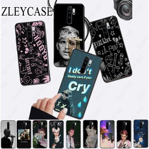 Lil Peep black Soft Shell Phone Case for redmi note8pro note7 note5 note6pro 7 7A 8 8A Note8T note9s note9pro Coque Shell