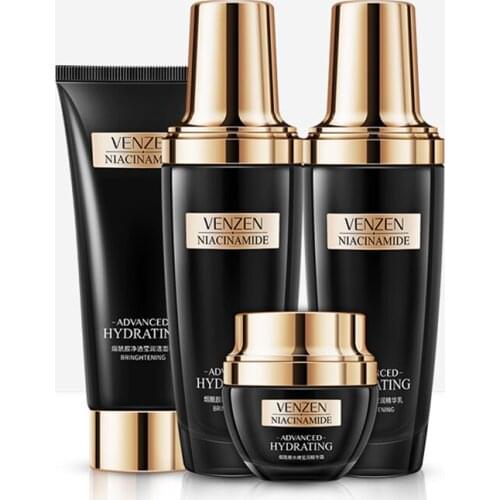 New Man Face Care Makeup Set,Fashion Men Cosmetics Kit,Anti-wrinkle Concealer Oil-control Toner,Moisturizer Face Cleanser Cream