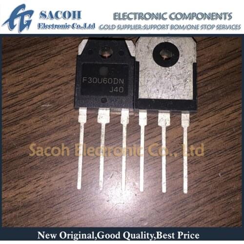 Free Shipping 10Pcs FFA30U60DN F30U60DN 30U60PT or FFA20U60DN F20U60DN FFA20U40DN F20U40DN TO-3P 30A 600V Fast Recovery Diode