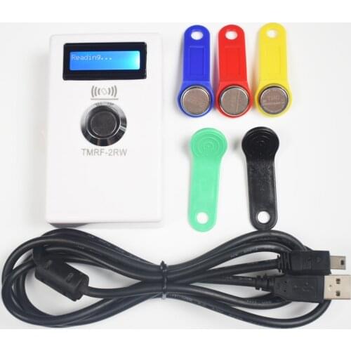 TM iButton Programmer DS1990A Duplicator Cloner Copier 125Khz RFID Reader Writer RW1990 Key Token RFID/TM Keyfob duplicator