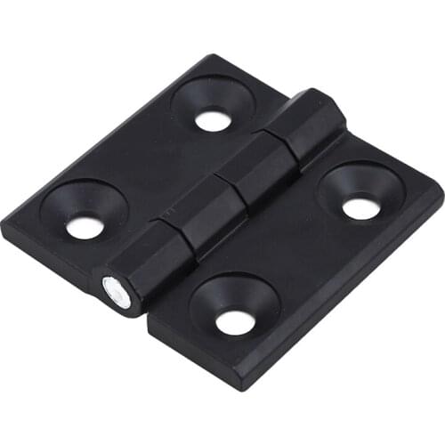 Hinge Black Zinc Alloy Bearing Hinge Apply To Switch Cabinet Electric Cabinet
