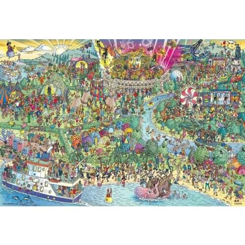 Festival Wheres Waldo Art Film Print Silk Poster Home Wall Decor 24x36inch