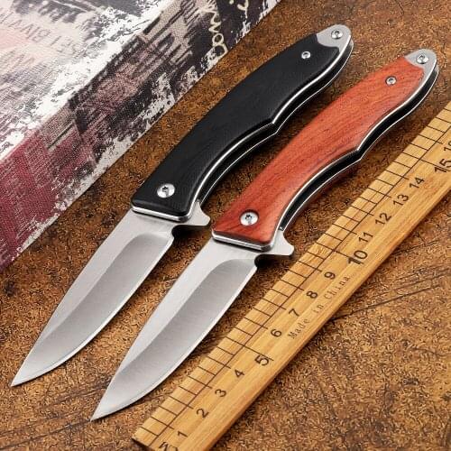 Folding knife 8CR18MOV blade G10 handle tactical outdoor jungle camping mountaineering survival edc tool hunting knife