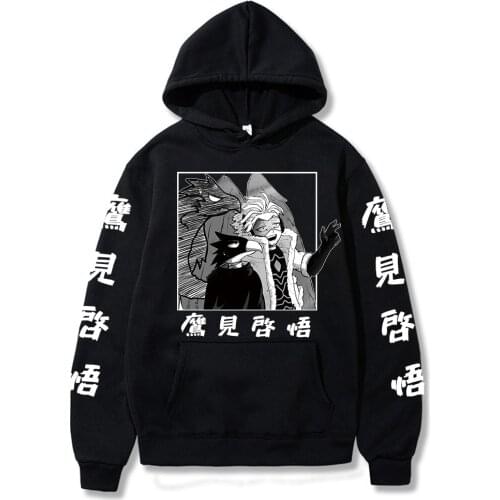 2020 Janpanese My Hero Academia Hoodie Boku No Hero Academia Anime Hawks Sweatshirt Graphic Tops Male Unisex