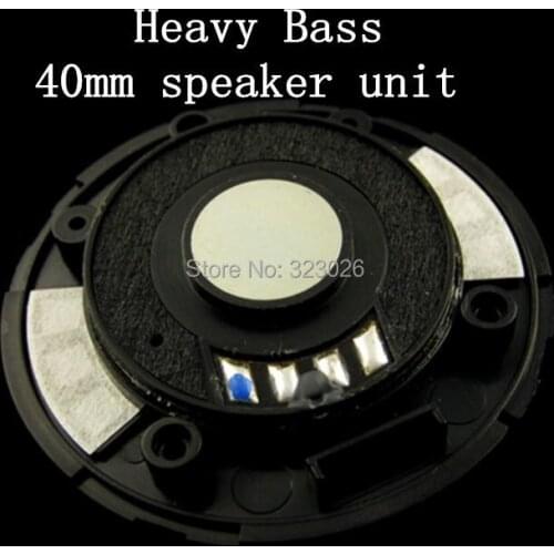 Heavy bass 40MM headset speaker unit 32ohms 2pcs