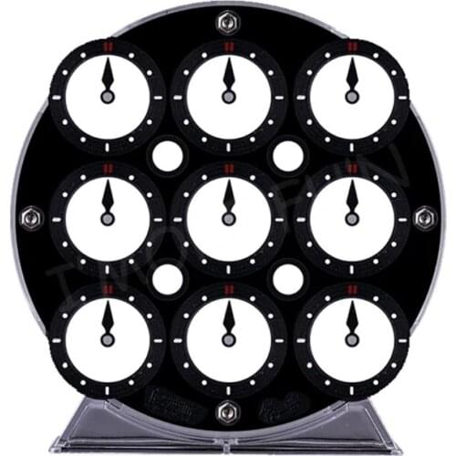 Magic Positioning Clock Speed Competition Cube Puzzle Learning Educational Clock Toys Childrens Toy 69HE