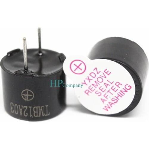 10PCS TMB12A03 Integrated Active buzzer sound 3VSOT plastic seal long Sound buzzer 12*9.5mm
