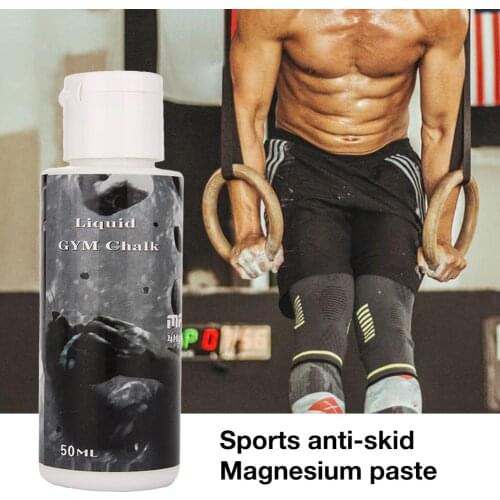 2PCS 50ML Sports Magnesium Powder Anti-Slip Grip Enhancer Chalk Powder Magnesium Carbonate For Tennis Golf Fitness Tool