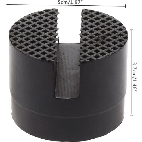 40GF Floor Slotted Car Rubber Jack Pad Frame Protector Adapter Jacking Disk Pad Tool