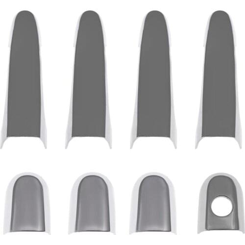 Car Auto Chrome Side Door Handle Cover Catch Trim Car Bezel Molding Sticker Exterior Decoration Fit For Kia Sportage 2005 - 2010