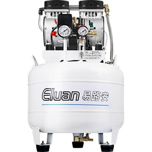 Mute Air Compressor 220V Compressor One to One Oil-Free Small Air Pump 600/800W