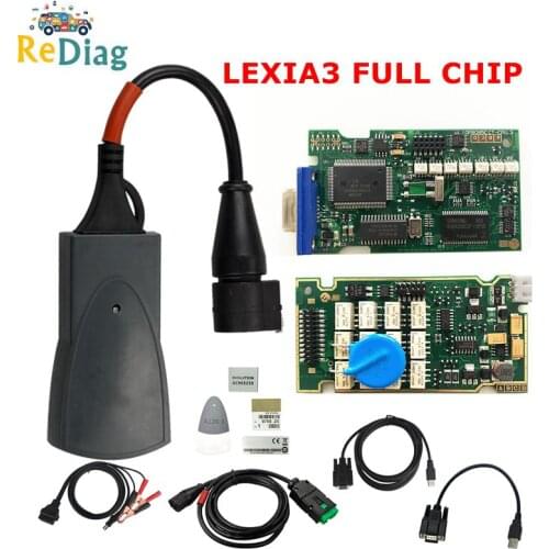 Lexia 3 PP2000 Full Chip Diagbox V8.55 with Firmware 921815C Lexia3 V48/V25 For Citroen for Peugeot OBDII Diagnostic Tool
