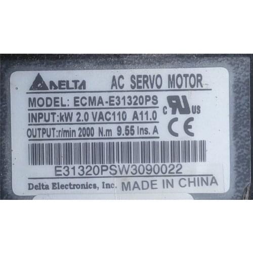 ECMA-E31320PS+ASD-A2023-AB DELTA 2kw 2000rpm 9.55N.m ASDA-AB AC servo motor driver kits with 3m power and encoder cable