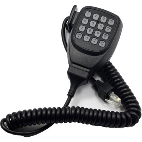 KMC-32 Handheld Speaker Microphone With RJ45 8 Pins For Kenwood Mobile Radio TK768G/TK868G/TM271/TM471/TK7160E