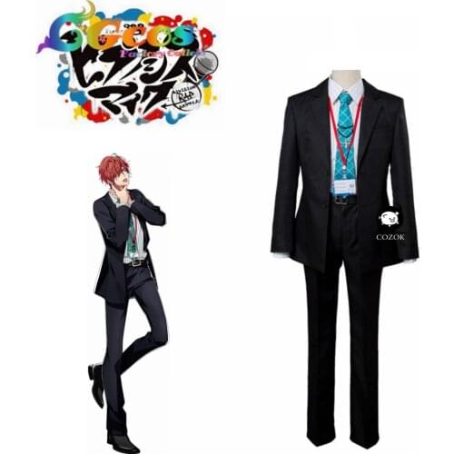 DRB Division Rap Battle Doppo Kannonzaka Hypnosis Mic Cosplay Costume Halloween Carnival