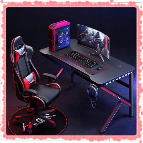 2021 e-sports table desktop computer table 100X60X75 home office desks hot-selling e-sports table 120X60X75 K leg game table