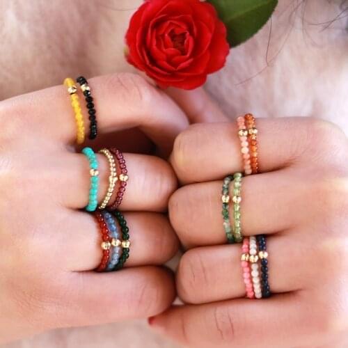 NLNL Rings With Crystals