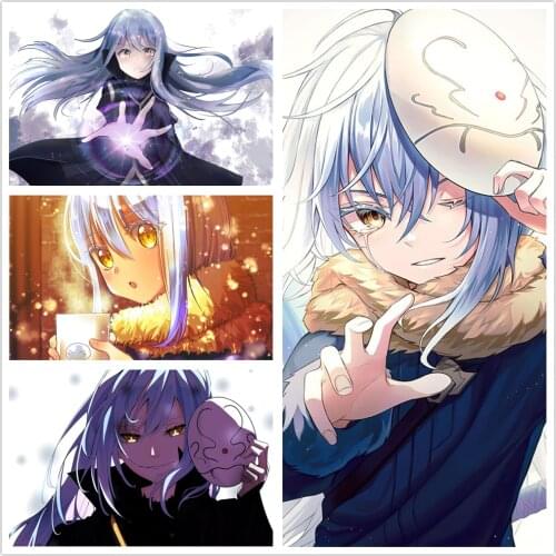 Rimuru Tempest anime shuna poster home decor hd painting Home Decor painting wall painting bedroom poster Study Bedroom Wall