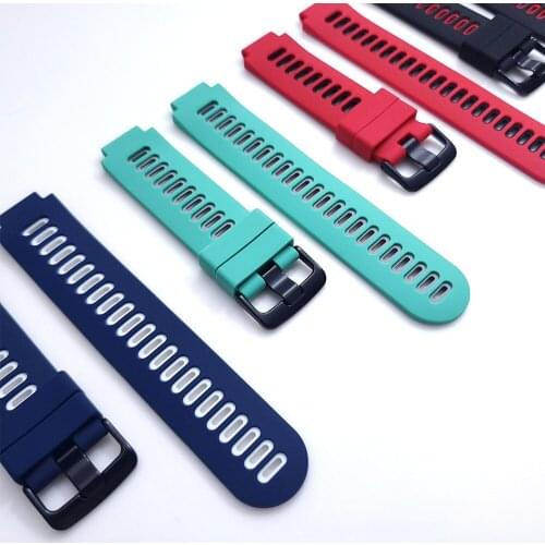 Sports Watch Strap Band For Garmin Forerunner 220 230 235 630 620 735XT/Approach S20 S5 S6 Silicone Watchband Bracelet Wristband