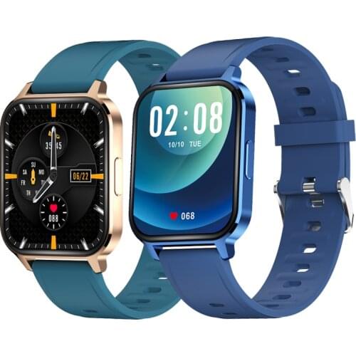 2021 Smart Watch Women Men Smartwatch For Apple IOS Android Electronics Smart Fitness Tracker With Silicone Strap Sport Watches