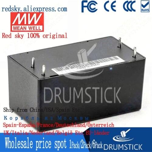 Transmit MEAN WELL Taiwan IRM-05 5W 3.3V5V12V15V24V AC-DC in-line switching power supply module