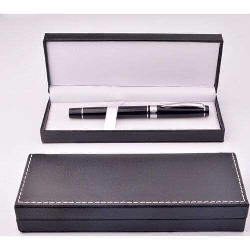 High-grade PU Leather Pencil Box Fountain Pen Cases Cover Business Promotion Souvenirs Gift Box Pen Package SN594