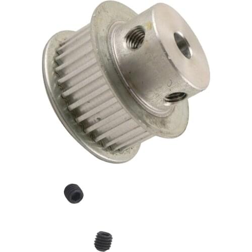 3M 30T Timing Pulley Inner Bore 5/6/6.35/7/8/10/12/12.7/14/15/16/17mm Aluminium Material Timing Pulley For Laser Machines