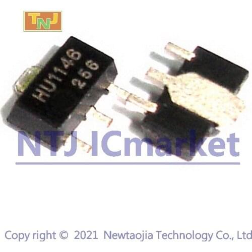 10 PCS MCP1703T-3302E/MB HU SOT-89 MCP1703 250 mA, 16V, Low Quiescent Current