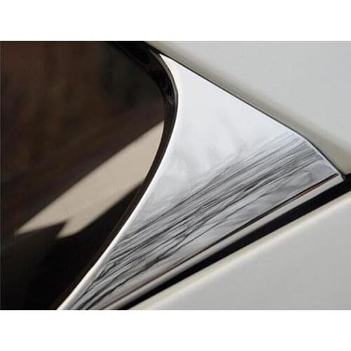 For Nissan Qashqai 2014 2015 2016 Car Cover Styling ABS Accessories Rear Tail Window Windshield Side Triangle Trim