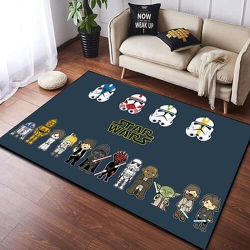 Disney Star Wars Baby Play Mat Carpet Bedroom Kitchen Carpet Interior Bathroom Mat Baby Gym Cute Mat