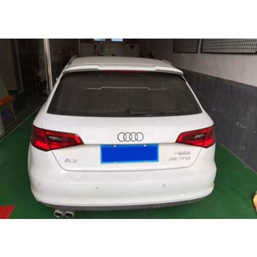 For Audi A3 hatchback Spoiler Audi A3 ABS Material Car Rear Wing Rear Spoiler For Audi A3 Spoiler 2012-2017