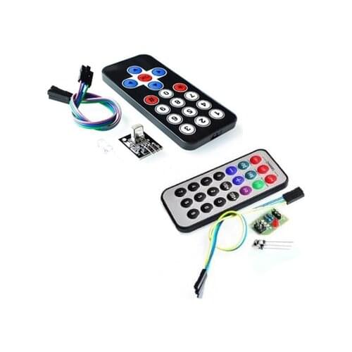 1 lot Infrared IR Wireless Remote Control Module Kits DIY Kit HX1838 For Arduino Raspberry Pi