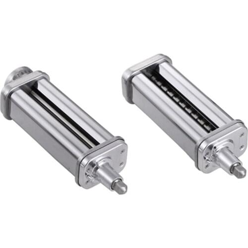 HOT-Pasta Maker Stainless Steel Pasta Spaghetti Roller Stand Type Mixer Noodle Press Attachment Kitchen Tool