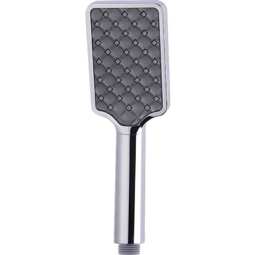 New Design ABS Chrome High Pressure Self-Cleaning Bar Shape Telephone Style Single Function Bathroom Hand Shower Head