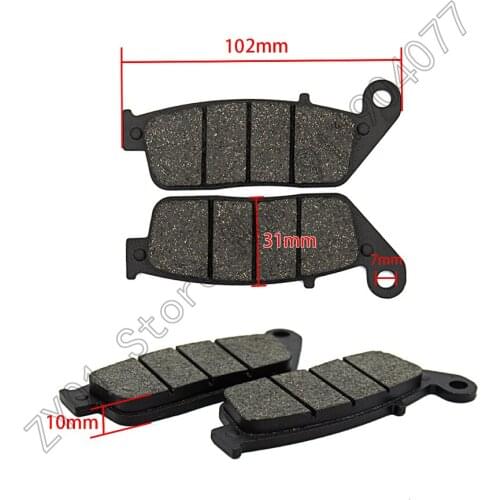 Motorcycle Front and Rear Brake Pads For GAS GAS MX 125 200 250 300 Trail Halley 125cc EC 450 515 Pampera 450 FA125 FA131